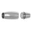 Magnetic Clasps, Oval Barrel 30x10.5mm, Fits 6mm Round Cord, Stainless Steel (1 Set)