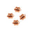 Real Copper Cased Magnetic Clasps 6mm x 8mm (3 pcs)