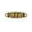 TierraCast Magnetic Clasps, Palace Capsule 28x8.5mm, Antiqued Gold Plated (1 Set)