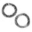 TierraCast Connector Link, Flora Ring 16mm, Antiqued Pewter (2 Pieces)
