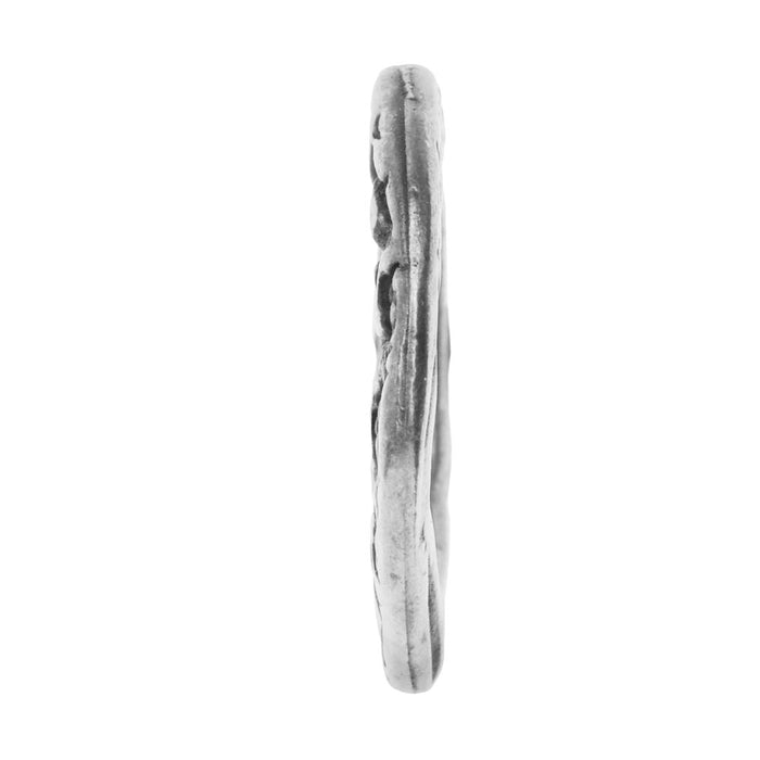 TierraCast Connector Link, Flora Ring 20.5mm, Antiqued Pewter (2 Pieces)