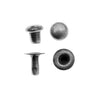 TierraCast Double Round Cap Compression Rivets for Leather 4mm Antiqued Pewter (10 Pieces)