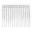 Silver Plated Hair Combs - Fun Craft Beading Project 1 3/4 Inches (6 pcs)