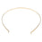22K Gold Plated Metal Tiara Headband Frame - Fun Craft Beading Project 5.5 Inches (1 pcs)