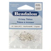 Beadalon Crimp Beads, Tube 2x1.8mm, Silver Plated (75 Pieces)
