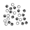 Crimp Beads, 2x1.5mm, Gunmetal (100 Pieces)