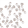 Crimp Beads, Anti Tarnish Tube 2x2mm, Silver FIlled (50 Pieces)