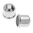 TierraCast Maker's Collection Cord Ends, Cupola 16mm, Fits 10mm Cord, Silver Tone (2 Pieces)