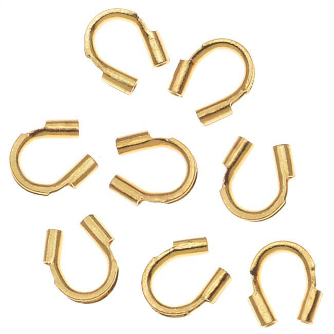 Wire & Thread Protectors, 144 Pieces, Gold Color (.019 Inch Loops ...