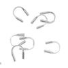 Wire & Thread Protectors, .021 Inch Loops Sterling Silver (20 Pieces)