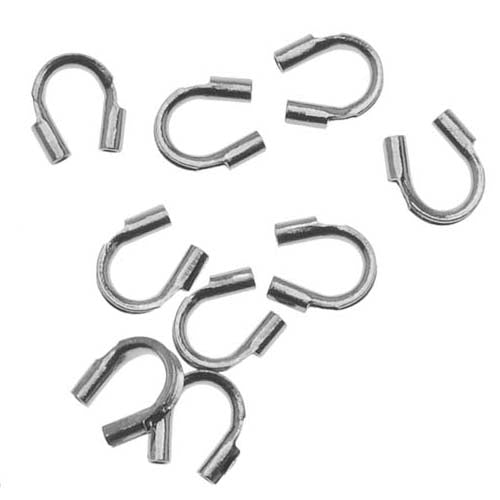 Gunmetal Wire & Thread Protectors .019 Inch Loops (50 Pieces)