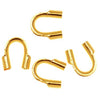 Wire & Thread Protectors, .024 Inch Loops 22K Gold Plated (50 Pieces)