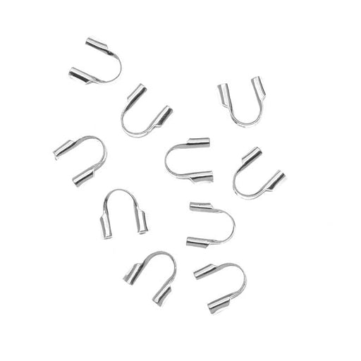 Wire & Thread Protectors, Sterling Silver, .024 Inch Loops (10 Pieces)