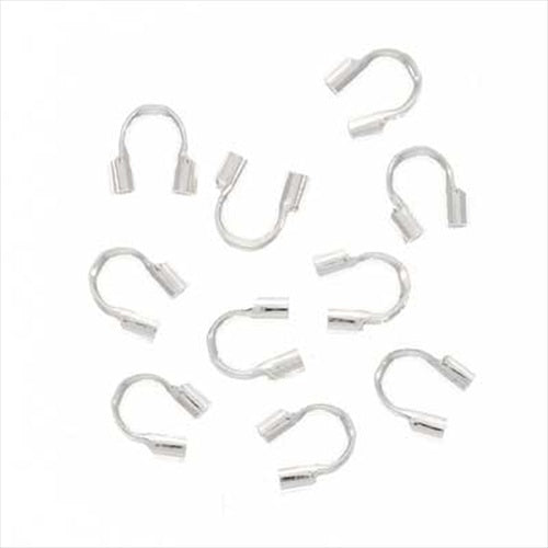 Silver Filled Wire & Thread Protectors .019 Inch Loops (10 Pieces)