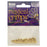 The Beadsmith Magical Crimp Beads, Tube 2x2mm, Gold Plated (100 Pieces)
