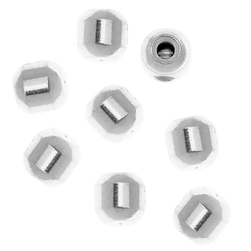 Beadalon Scrimps, Screw-On Oval Crimp Beads, For Memory Wire, Silver Plated (12 Pieces)