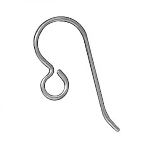TierraCast Niobium Earring Hooks Hypo-Allergenic (2 Pairs)