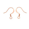 Earring Findings, Fish Hook Ear Wire 16mm Genuine Copper (25 Pairs)