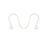 Earring Findings, French Hooks with Loop 12mm, Clear Resin (10 Pieces)