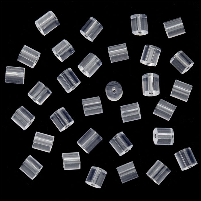 Earring Backs, Rubber Backs for Fish Hooks 3x3mm, Clear (720 Pairs) —  Beadaholique
