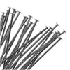 Head Pins, 3 Inches Long and 21 Gauge Thick, Gunmetal Plated (25 Pieces)