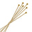 Head Pins, with Ball Head 1 Inch Long and 26 Gauge Thick, 14k Gold-Filled (6 Pieces)