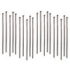 Vintaj Natural Brass Head Pin, 2 Inches Long and 21 Gauge Thick (20 Pieces)