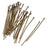Head Pins, Antiqued Brass,  1 Inch Long and 22 Gauge Thick (50 Pieces)