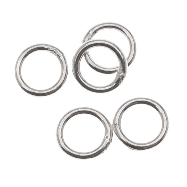 Sterling Silver Closed Jump Rings 5mm 20 Gauge (10 pcs) — Beadaholique