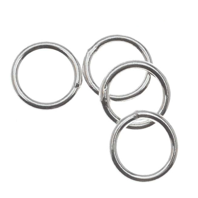 Sterling Silver Closed Jump Rings 6mm 20 Gauge (10 pcs) — Beadaholique