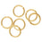 14K Gold FIlled Open Jump Rings 6mm 20 Gauge (10 pcs)