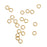 Jump Rings, Round Open 3mm Diameter and 24 Gauge Thick, 14k Gold-Filled (20 Pieces)