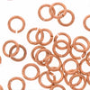 Genuine Copper Open Jump Rings 4mm 21 Gauge (50 pcs)