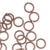 Antiqued Copper Plated Open Jump Rings 6mm 20 Gauge (50 pcs)
