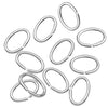 Sterling Silver Round Earring Hooks With Spiral Loop 20.5mm (1