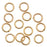 14K Gold-Filled Closed Jump Rings 5mm 20 Gauge (10 pcs)