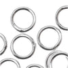 Silver Plated Closed Jump Rings 6mm 18 Gauge (20 pcs)