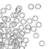 Silver Plated Open Jump Rings 3mm (100 pcs)