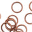 Genuine Antiqued Copper Open Jump Rings 6mm 20 Gauge (50 Pieces)