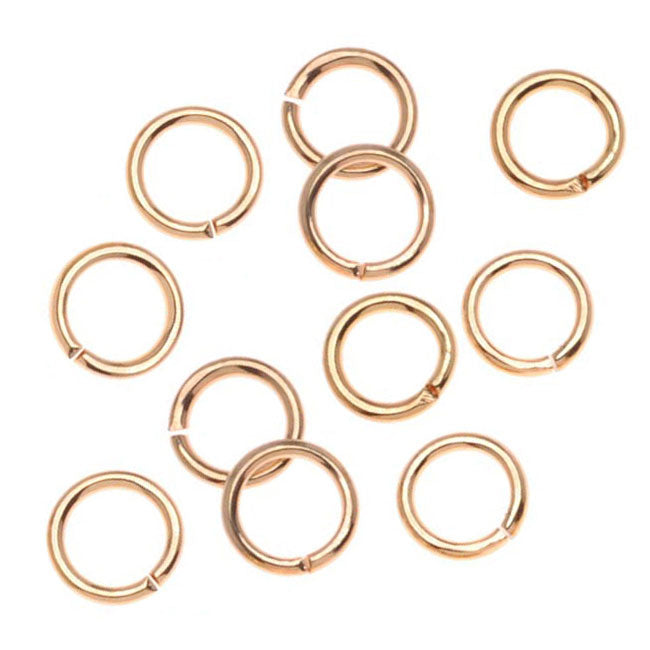 Split Rings 5mm GOLD PLATED