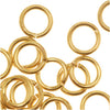Gold Tone Brass Open Jump Rings 5mm 20 Gauge (50 pcs)
