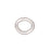 TierraCast Silver Plated Brass Open Oval Jump Rings 6mm 20 Gauge (50 Pieces)