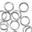 Silver Plated Open Jump Rings 5mm 19 Gauge (50 pcs)