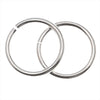 Silver-Filled Open Jump Rings 10mm 18 Gauge (8 Pieces)