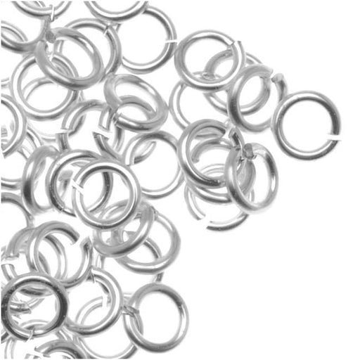 Artistic Wire, Chain Maille Jump Rings, 20 Ga / ID 2.78mm / 110pc, Tarnish Resistant Silver Plated