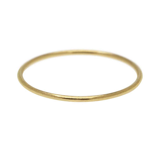 Stacking Ring, 1mm Round Wire / US Size 5, 14K Gold Filled (1 Piece)