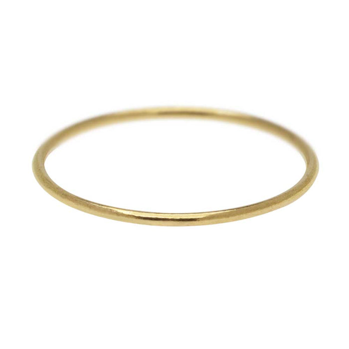 Stacking Ring, 1mm Round Wire / US Size 7, 14K Gold Filled (1 Piece)