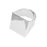 Silver Tone Brass Square Glue-On Collage Adjustable Ring 20mm (1 pcs)