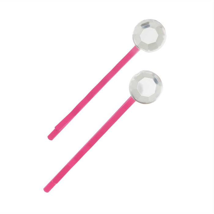 Retired - Hot Pink Hair Pins