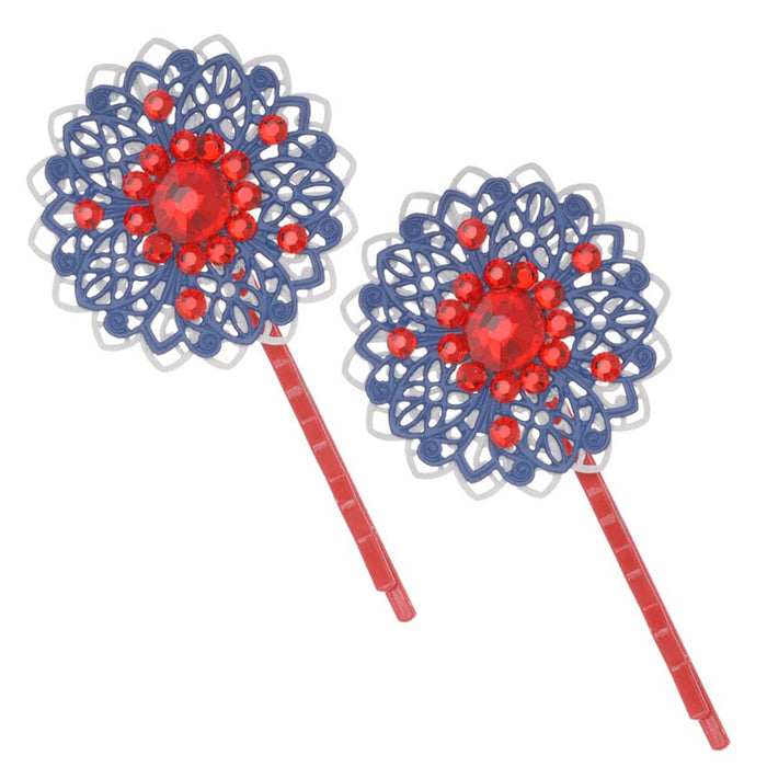 Retired - Sparkling 4th of July Hair Pin Set